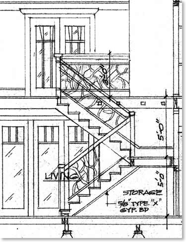 Craftsman Staircase Railing