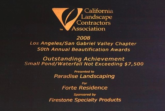 Landscape Award for Forte Craftsman House