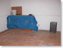 Web Server Under Tarp